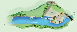 Alvechurch Marina Map